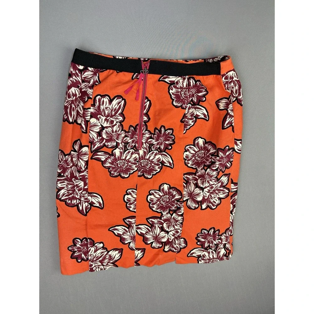 Anthropologie Maeve Women's 4 Bold Floral Salinas Pencil Skirt (Read) - Picture 12 of 12